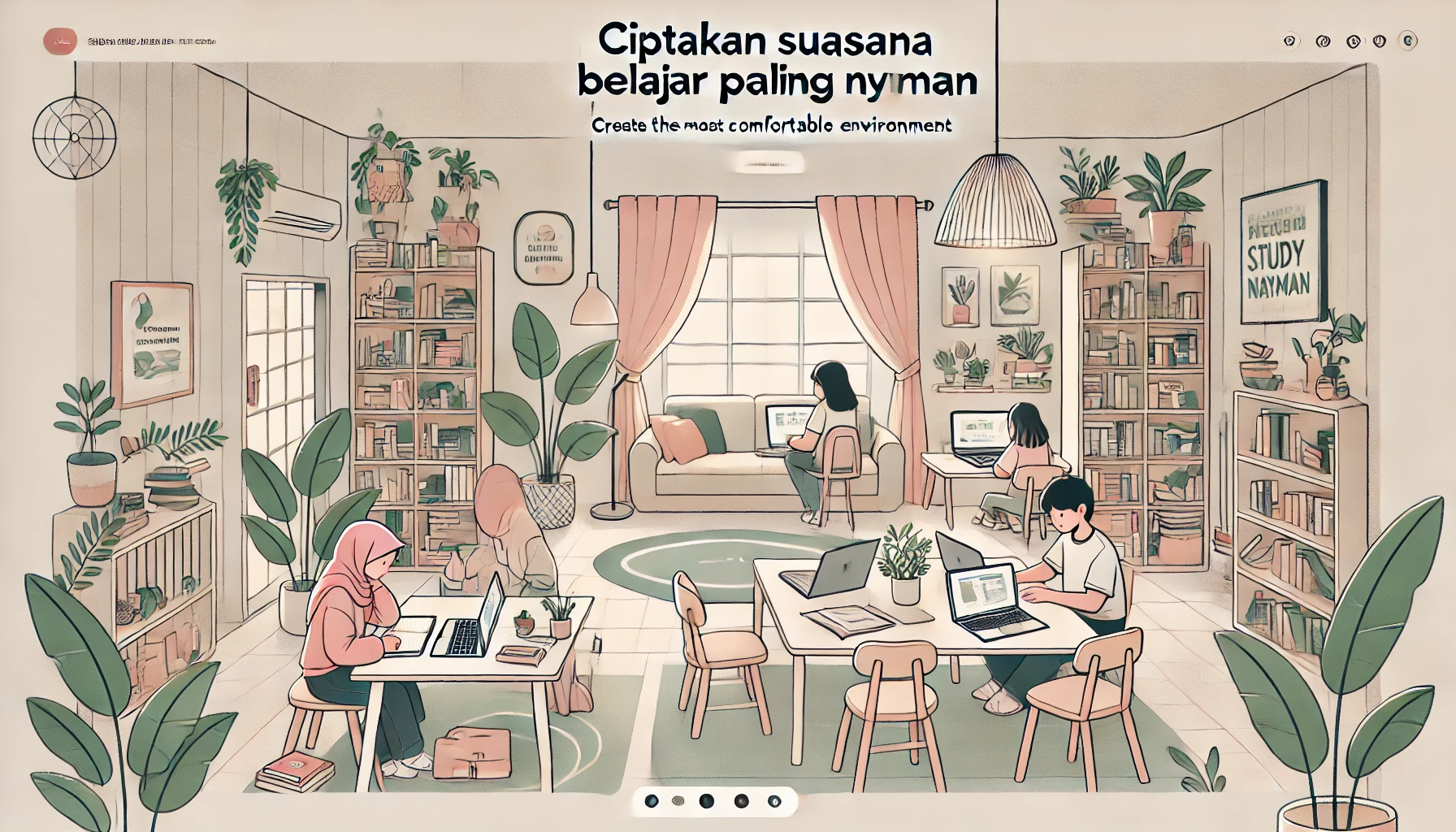 Ciptakan Suasana Belajar Paling Nyaman 1 Ciptakan Suasana Belajar Paling Nyaman
