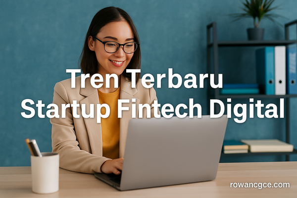 Tren Terbaru Startup Fintech Digital 1 Tren Terbaru Startup Fintech Digital