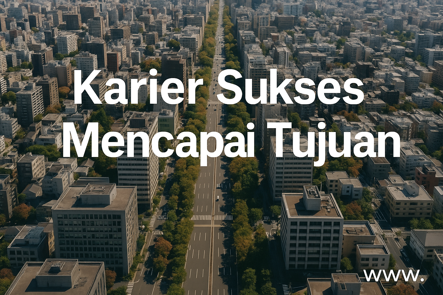Karier Sukses Mencapai Tujuan 1 Karier Sukses Mencapai Tujuan