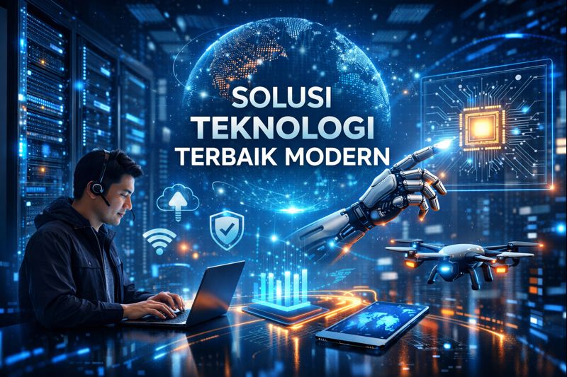 Solusi Teknologi Terbaik Modern 1 Solusi Teknologi Terbaik Modern
